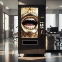 Commérages autour de la machine à café: ici, les employés échangent des nouvelles, positives et négatives. (Cette illustration a été générée par un modèle d'IA, puis vérifiée et finalisée par un humain.)