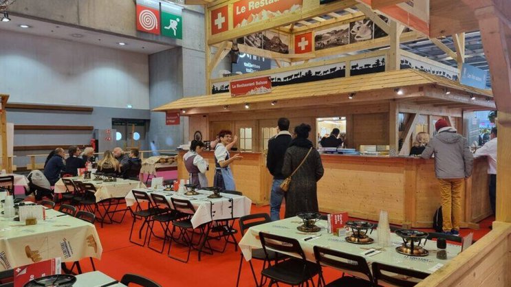 Terroir Fribourg participe depuis 2003 au Salon international de l'agriculture à Paris, sur mandat de l’organisation Switzerland Cheese Marketing SA.
