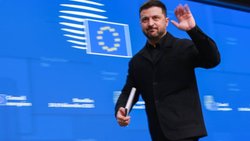 Selon le président ukrainien Volodymyr Zelensky, son pays risque de céder s'il n'est pas soutenu.