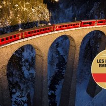 Le viaduc de Landwasser, dans les Grisons, est célèbre dans le monde entier. Les employés des Chemins de fer rhétiques sont fiers de pouvoir passer leurs journées de travail sur cette ligne.