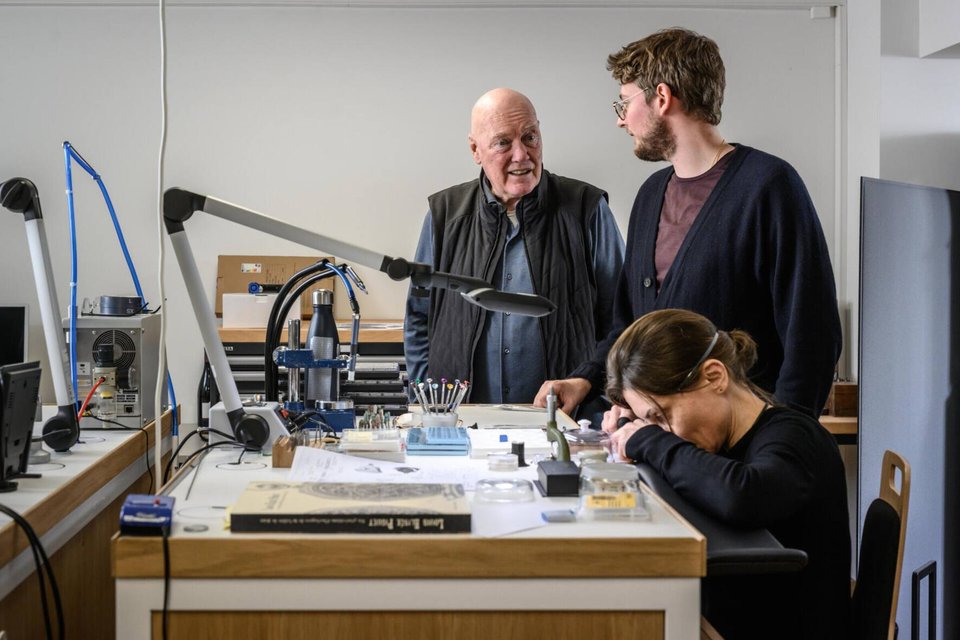 Vente de montres à prix d'or&nbsp;: Jean-Claude Biver (à gauche) et son fils Pierre.