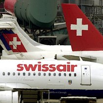 Avant la faillite du groupe Swissair, la holding SAirGroup regroupait plusieurs unités, dont SAirLines, laquelle était constituée du coeur de métier de l'entreprise avec les compagnie aériennes Swissair, Crossair et Balair (archives).