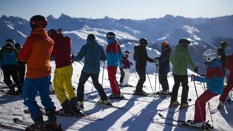A Davos, la fréquentation a retrouvé le niveau d'avant la pandémie de coronavirus (archives).