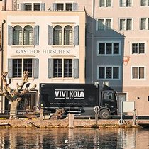 La marque suisse Vivi Kola livre ses sodas en IVECO roulant au GNC.