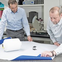 Toile Ocean, c'est une toile intégralement conçue en PET marin recyclé.