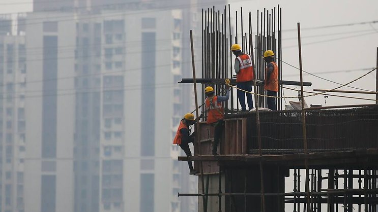 Fosroc est en particulier présent en Inde, où le secteur de la construction est en plein boom (archives).