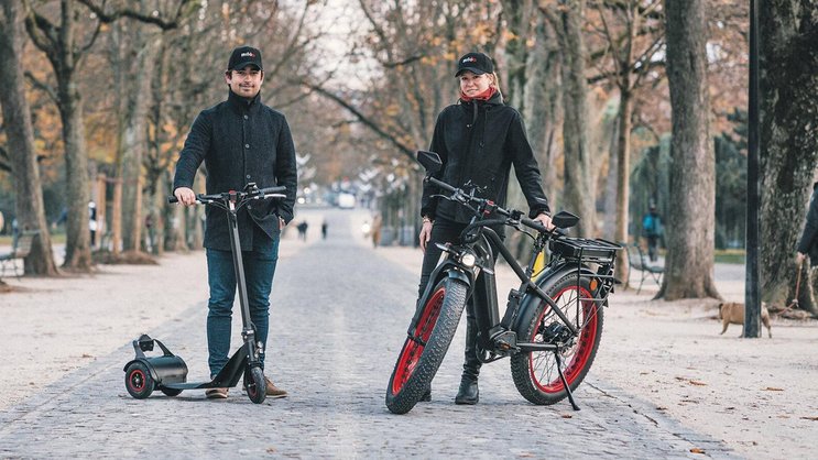 Anna Bory et Daniel Van Den Berg. La première a travaillé dix ans chez Audi.