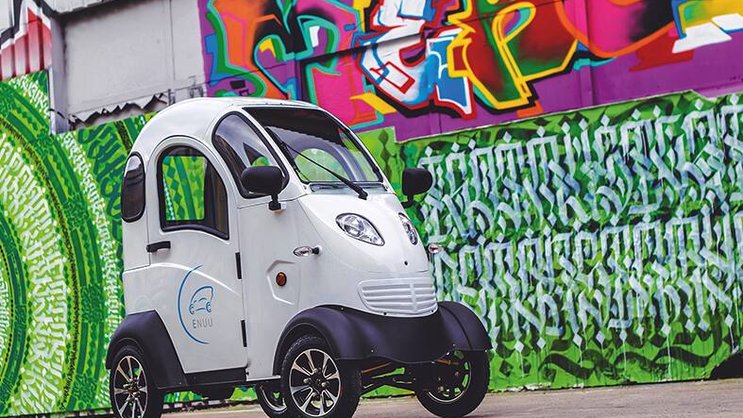 La voiturette monoplace et électrique, en libre accès, va investir nos villes.