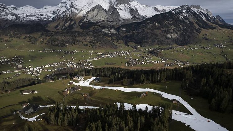 Les domaines skiables ont été à la peine au début de cet hiver (archives).