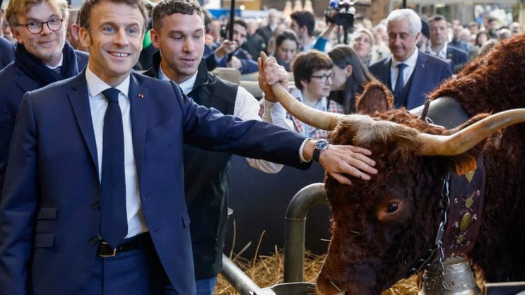 Le Salon de l'agriculture est un rendez-vous incontournable pour les hommes politiques français (archives).