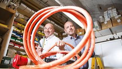 Amis depuis plus de trente ans, le courant passe entre les nouveaux propriétaires François Calmelet et Mirko Bortolotti.
