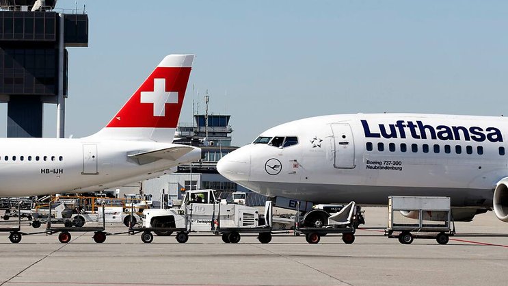 Lufthansa se montre confiant pour les mois à venir au vu de l'état des réservations dans le secteur passagers (archives).