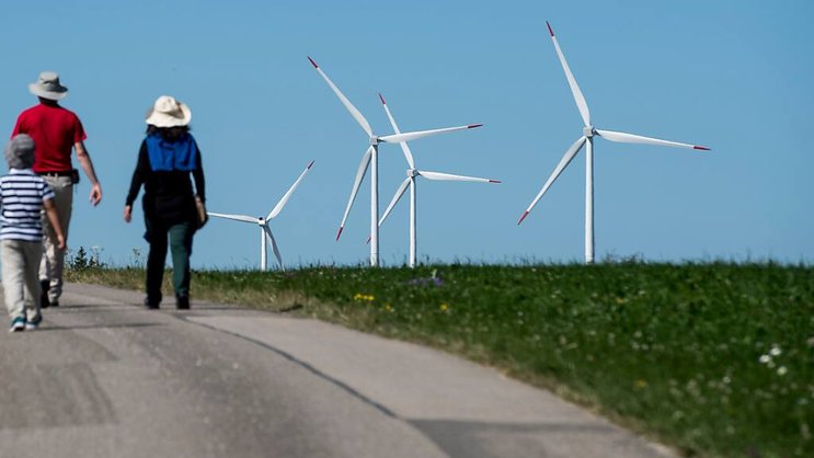 Axpo continuera d'assurer la gestion opérationnelle et commerciale des parcs éoliens. (Archives)