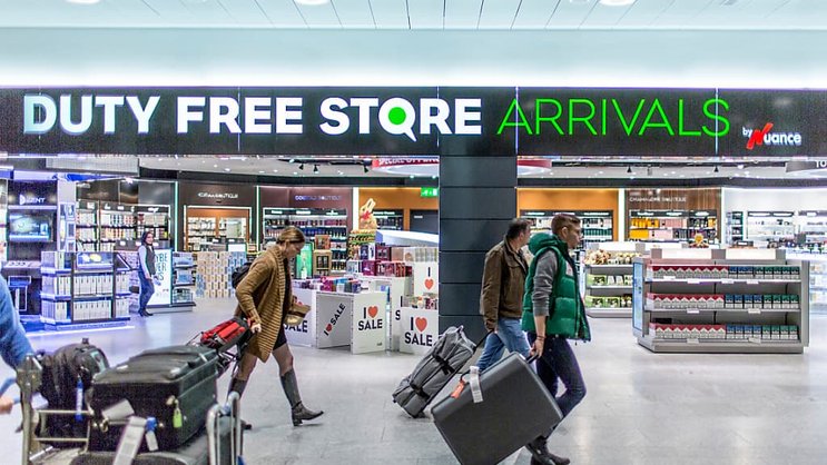 Les boutiques de l'aéroport ont enregistré une forte hausse des recettes (archives).