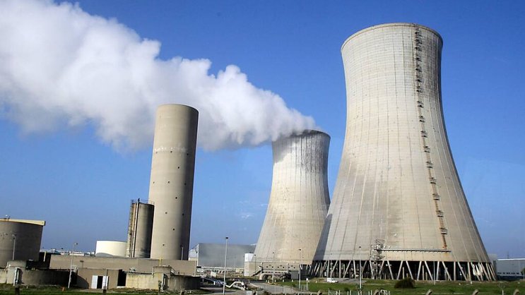 Les 20 tonnes de gaz radioactif vendues aux enchères par l'office des faillites du canton de Soleure sont stockées sur le site de la centrale nucléaire française de Tricastin, près d'Avignon (archives).