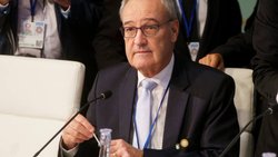 Lors de la réunion d'automne du FMI et de la Banque mondiale à Washington, Guy Parmelin a constaté une ambiance plutôt morose.