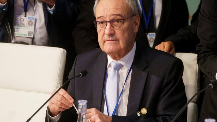 Lors de la réunion d'automne du FMI et de la Banque mondiale à Washington, Guy Parmelin a constaté une ambiance plutôt morose.