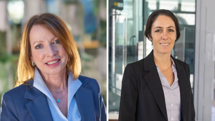 Nicole Waelti-Ansermot, responsable du Wealth Planning auprès de la BCV et Aude Tinguely, responsable de la transmission d’entreprises auprès de la BCV.