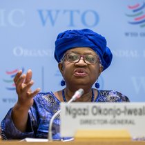 La directrice générale de l'Organisation mondiale du commerce (OMC) Ngozi Okonjo-Iweala a laissé entendre qu'une feuille de route sur la réforme de l'institution n'était pas indispensable si les ministres envoient des indications fortes sur cette question à Yaoundé (archives).