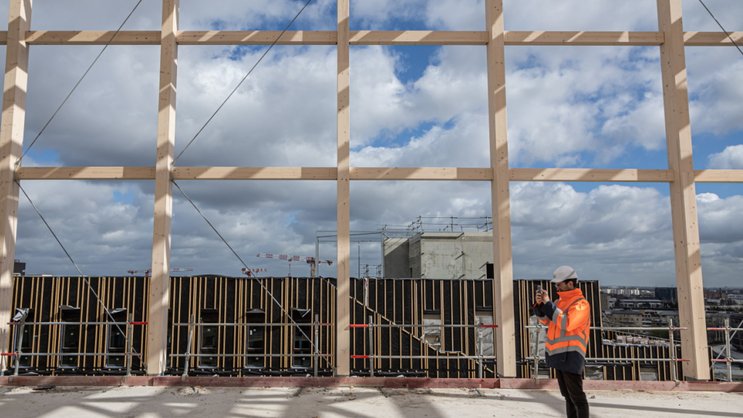 Le nombre de logements construits est encore loin des objectifs du gouvernement français (archives).