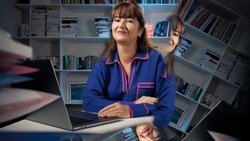 Paule Goumaz, cofondatrice de la plateforme d'aide à l'autoédition Chatty Elephant.
