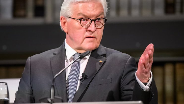 Le président allemand Frank-Walter Steinmeier s'est rendu mardi à Kiev, pour sa première visite en Ukraine (archives).
