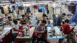 Selon le Fonds monétaire international, ce n'est qu'en 2026 que l'Inde figurera à la quatrième place : il estime que son PIB atteindra alors 4,51 milliards de dollars, contre 4,460 milliards pour le Japon. (archive)