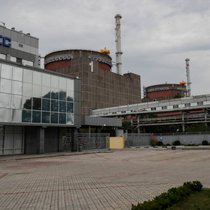 La centrale nucléaire de Zaporijjia, la plus grande d'Europe, est occupée depuis mars 2022 par les forces russes (archives).