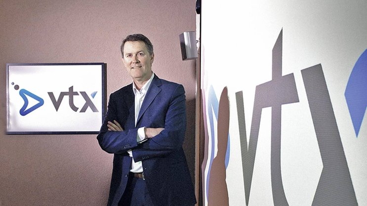 VTX (ici son CEO, Yves Pitton) a investi massivement dans de nouvelles infrastructures.