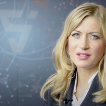 Olga Feldmeier (44 ans) a fondé en 2017 sa propre entreprise Smart Valor, une place de marché pour les cryptomonnaies.