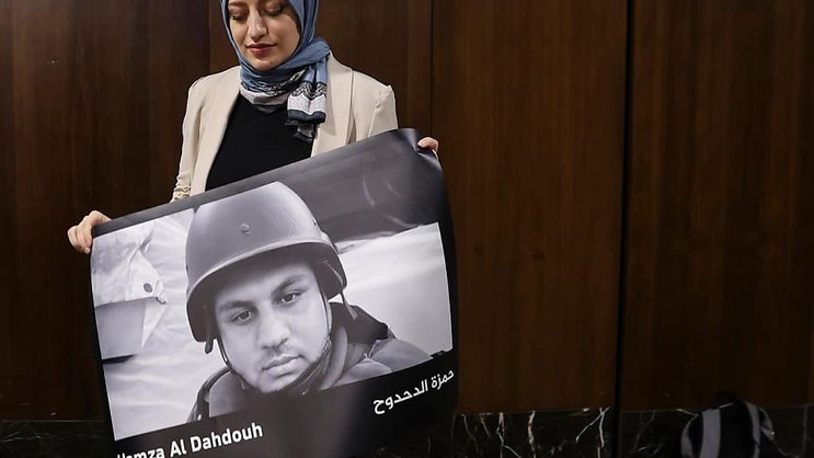 Depuis le 7 octobre, plus de 100 journalistes palestiniens sont morts dans le conflit entre Israël et le Hamas, ainsi que deux journalistes israéliens et trois libanais (archives).