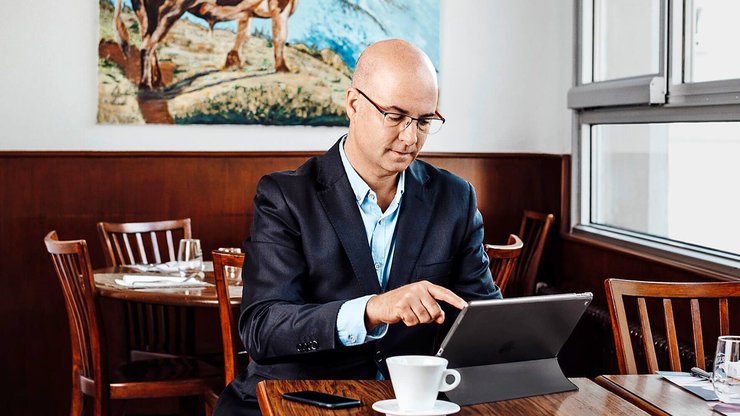 Didier Bonny est le fondateur de la start-up installée dans l’incubateur de l’EHL. 