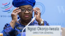 L'Organisation mondiale du commerce (OMC) dirigée par Ngozi Okonjo-Iweala devra probablement se contenter d'une feuille de route minimale selon les dernières discussions entre les membres (archives).