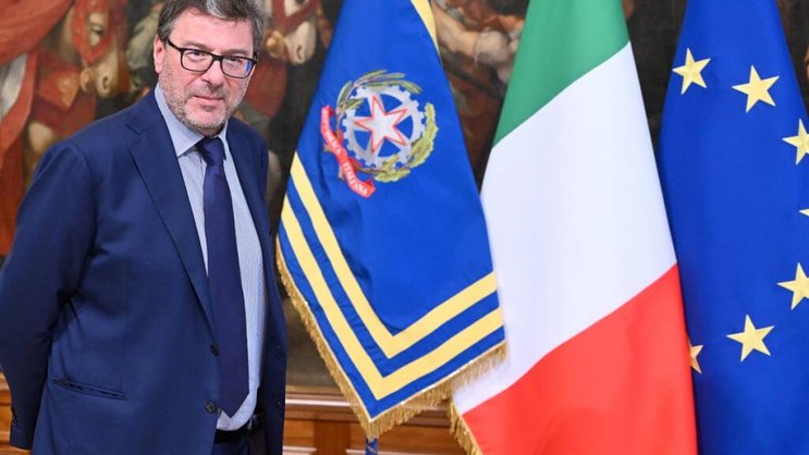 Le ministre italien de l'économie Giancarlo Giorgetti, qui est aussi l'une des figures de proue de la Ligue (ex-Ligue du Nord, extrême droite). (archives)