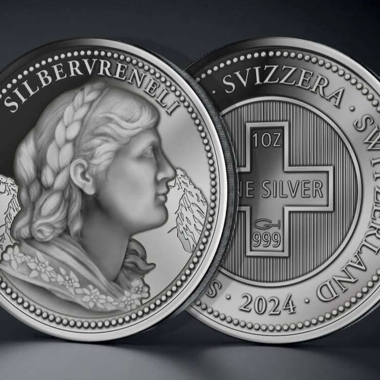 En mars 2023, la société alémanique Philoro lançait 100 cryptovrenelis avec une puce NFT