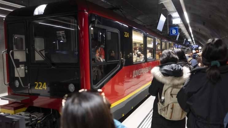 L'an dernier, les installations de Jungfraubahn ont accueilli 3'909'700 visiteurs, 3,2% de plus qu'en 2024 (archives).