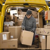 La Poste a livré 7,9 millions de colis pendant la période du Black Friday, un nouveau record. (archives)