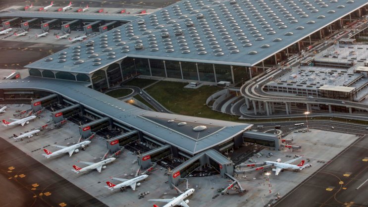 Inauguré fin 2018 l'aéroport d'Instabul a vu le nombre de passagers y transitant augmenter de 5,5% en 2025 (archives).