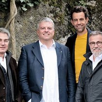 Michel Horwath, Alain Barraud, Grégoire Furrer et Rolf Weber.