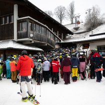 La période des vacances de ski semble avoir souri aux hôtliers, selon les premières bribes de données distillées par l'OFS.  (archive
