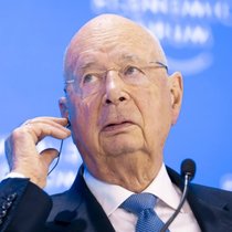 Klaus Schwab au WEF 2025.