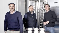 De g. à d.: David Cardellini, Laurent Berney et Alexis Kern.