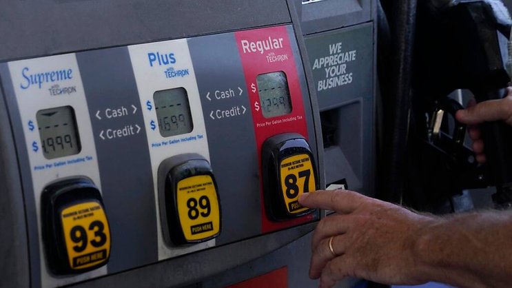 Le recul de l'inflation aux Etats-Unis est à mettre au crédit essentiellement à la baisse des prix à la pompe, alors que le renchérissement du logement et de l'alimentaire s'est poursuivi. (archives)