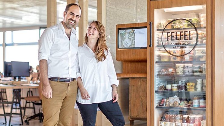 Emanuel et Daniela Steiner, les fondateurs de Felfel, sont à la tête d’une quarantaine d’employés.