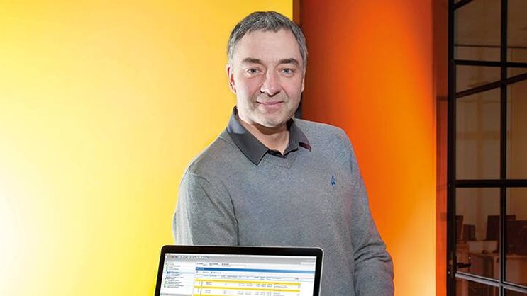 Abacus (ici, son responsable romand Laurent Gfeller), tout comme SAP, Sage ou Oracle, sont les géants historiques de la branche.
