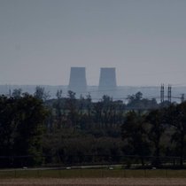 La centrale nucléaire de Zaporijjia, la plus grande d'Europe, est occupée depuis mars 2022 par les forces russes (archives).
