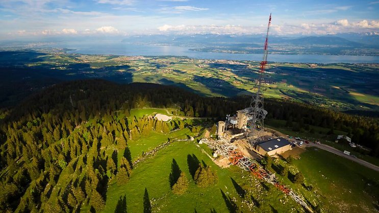Le réseau suisse de drones sera disponible cet automne pour des inspections d'infrastructures. (archive)