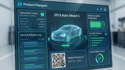 Ce «jumeau numérique» est accessible via un code figurant sur le produit et accompagne la batterie tout au long de son cycle de vie, de la fabrication à l’utilisation, en passant par le recyclage.