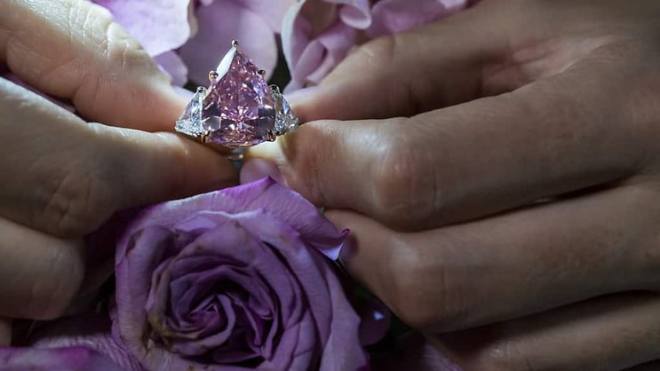 Le diamant pèse exactement 18,18 carats (archives).