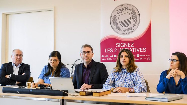 Les deux initiatives avaient été lancées et déposées en 2023 (avec près de 40'000 signatures) par des partis de gauche, des syndicats et des associations vaudois (archives).